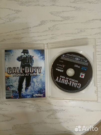 Игра для приставки Call of duty World AT war ps3