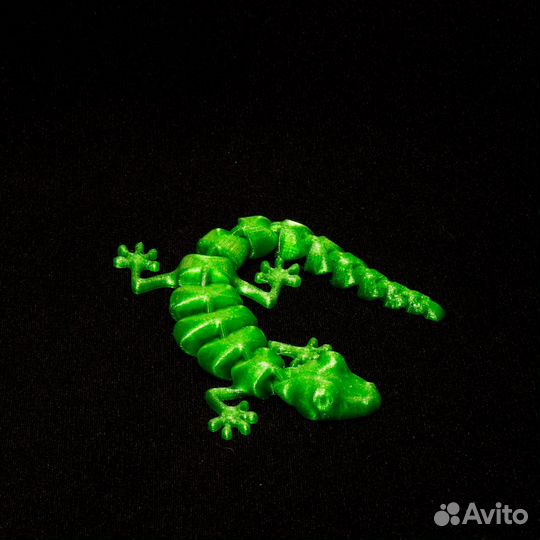 Игрущка ящерица подвижная