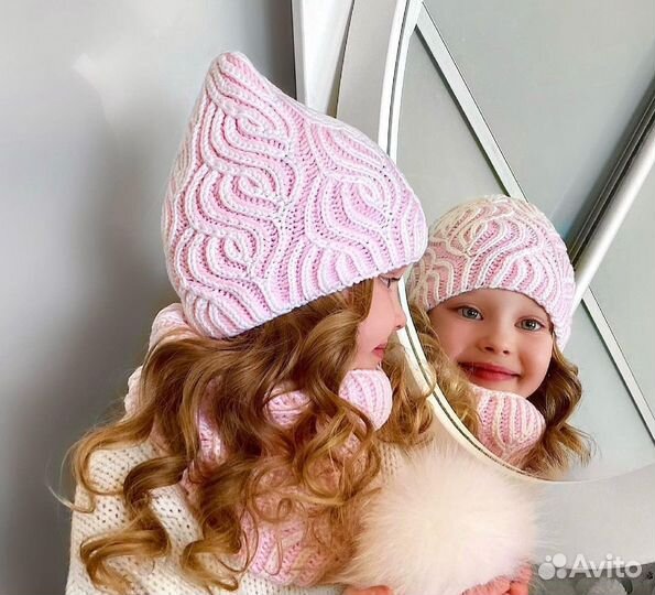 Вязаные головные уборы и аксессуары