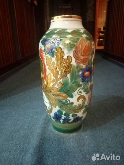 Напольная ваза агитация заказная 1978 г