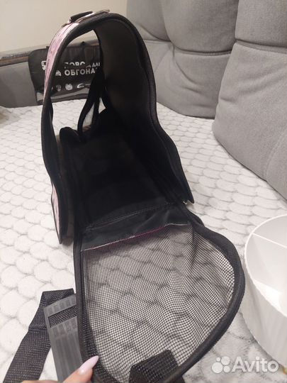 Сумка-переноска для кошек и собак новая