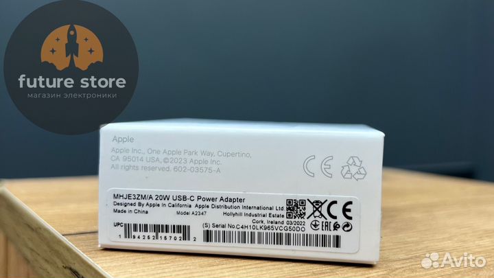 Блок питания apple 20w (новый, с гарантией)