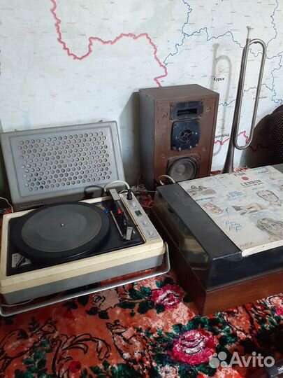 Проигрыватель винила СССР