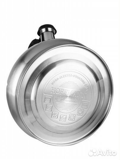 Чайник со свистком из нержавеющей стали