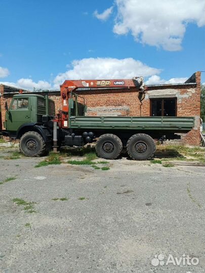 КамАЗ 43101 с КМУ, 1991