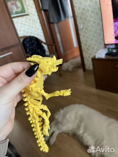 Скелет дракон подвижный
