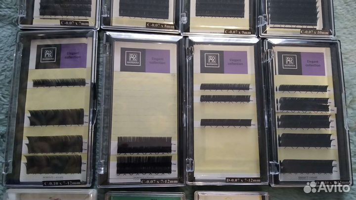 Материалы для наращивания ресниц бу