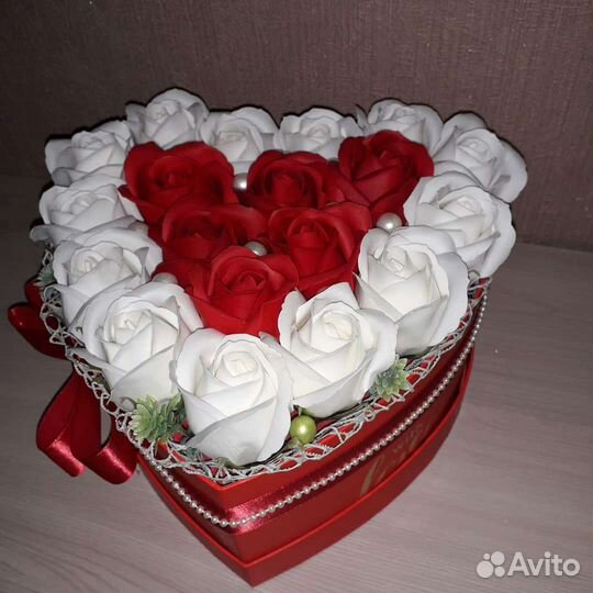 Стильные, красивые букеты из мыльных цветов