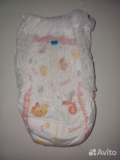 Памперсы huggies 3 для девочки