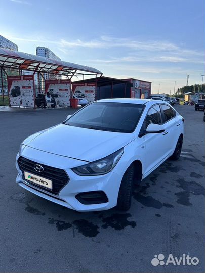 Hyundai Solaris 1.4 AT, 2018, 135 000 км