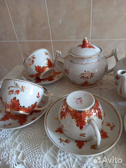 Винтаж.Чайный сервиз 