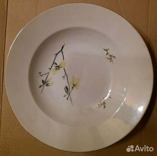 Набор фарфоровых тарелок ГДР 6 шт