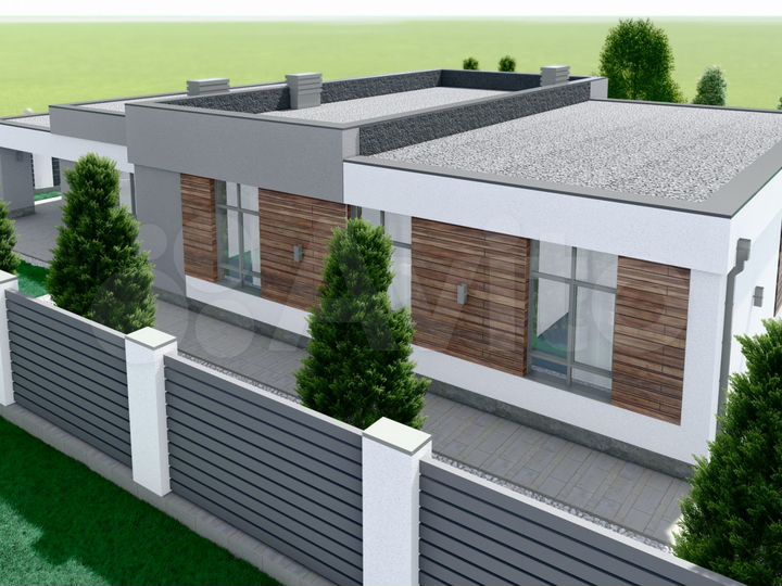 Дом 178 м² на участке 1 сот.