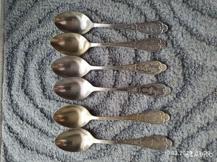 Столовые приборы из мельхиора СССР