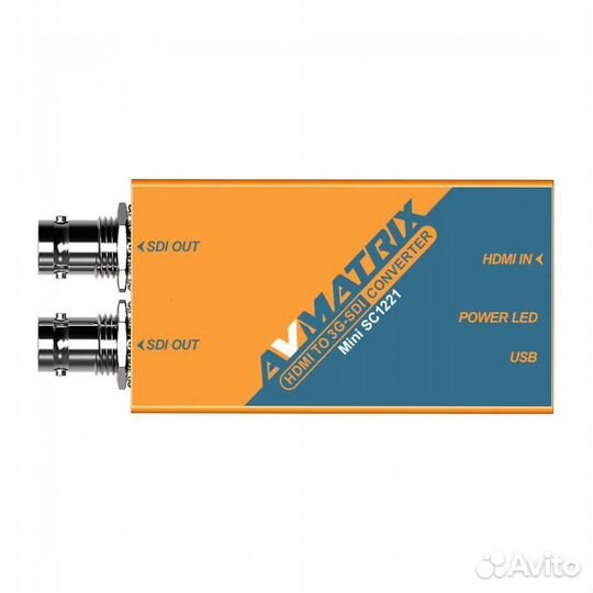 Мини-конвертер avmatrix Mini SC1221 hdmi в 3G-SDI