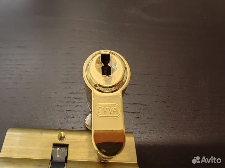Цилиндр evva ICS 82 (36+46K) кл/верт, латунь