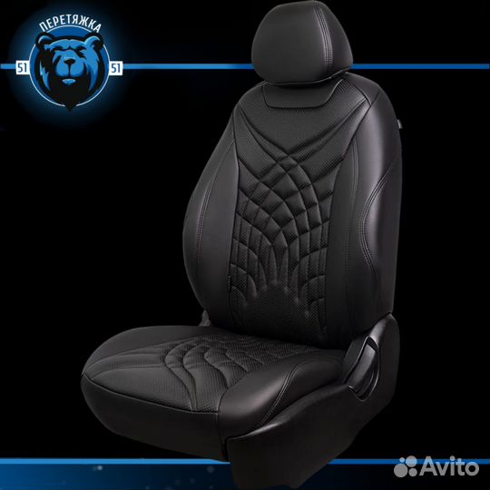 Авточехлы люкс экокожа