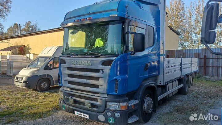 Тентованный грузовик Scania R420, 2005