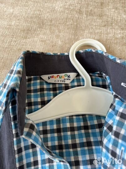 Рубашка для мальчика 92 98