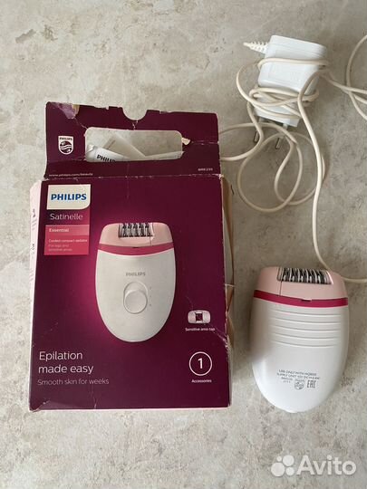 Эпилятор philips satinelle
