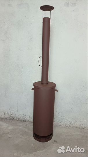 Печь для бассейна на дровах из нержавеющей стали