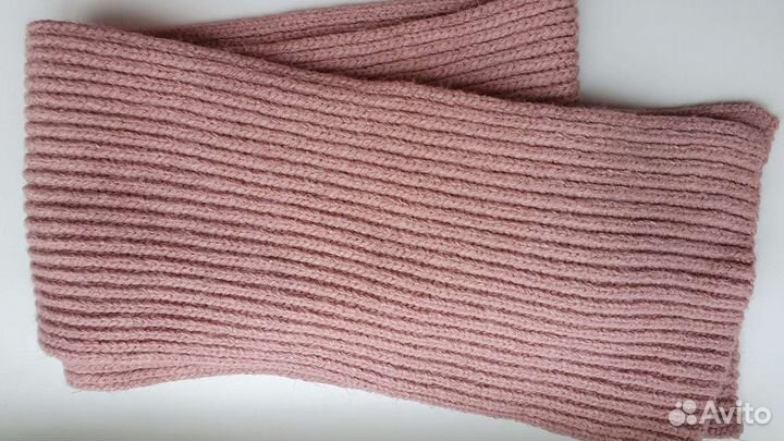 Комплект шапка, шарф и варежки