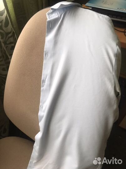 Подростковая рубашка хлопок