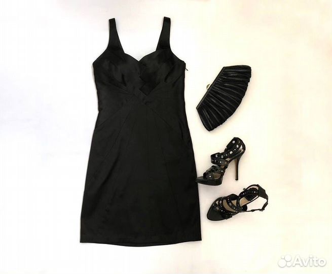 Платье Manoukian и босоножки на выпускной