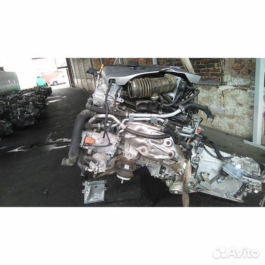 Двигатель двс с навесным nissan skyline V37 vq35hr