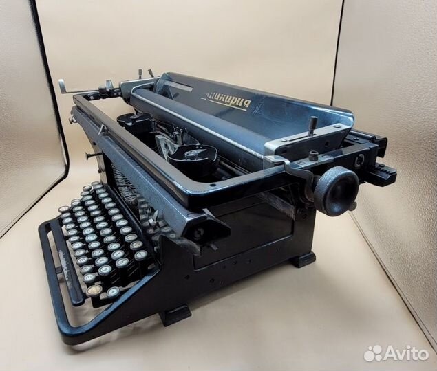 Старинная печатная машинка Уфа ммп басср