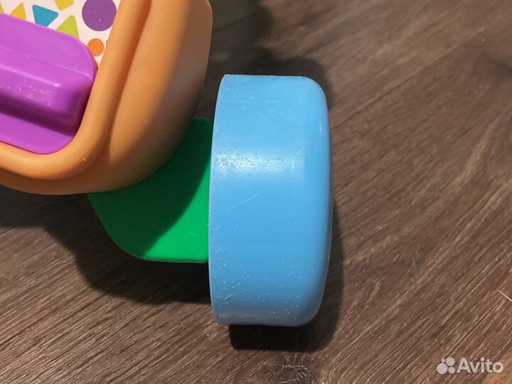 Ходунки каталка fisher price умный щенок