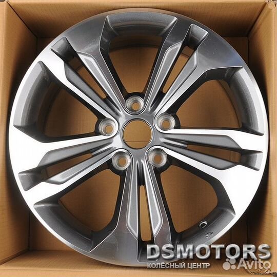Диски H567 7/17 5x114.3 ET46 d67.1 gunmetal machin