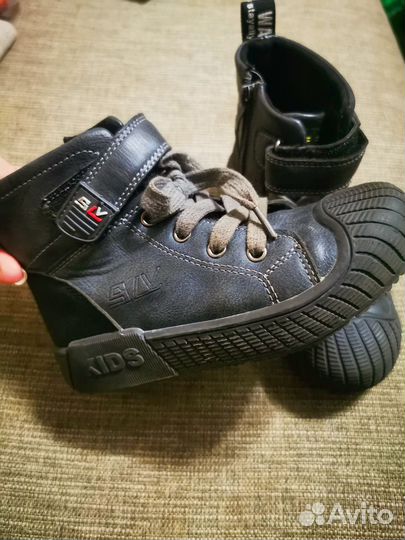 Ботинки весенние для мальчика