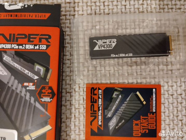 SSD накопитель Patriot Viper VP4300 VP4300-1TBM28H