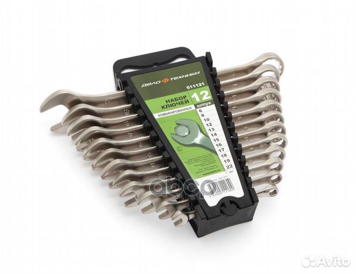 Набор ключей комбинированных - 12 шт. (6 8 10 1