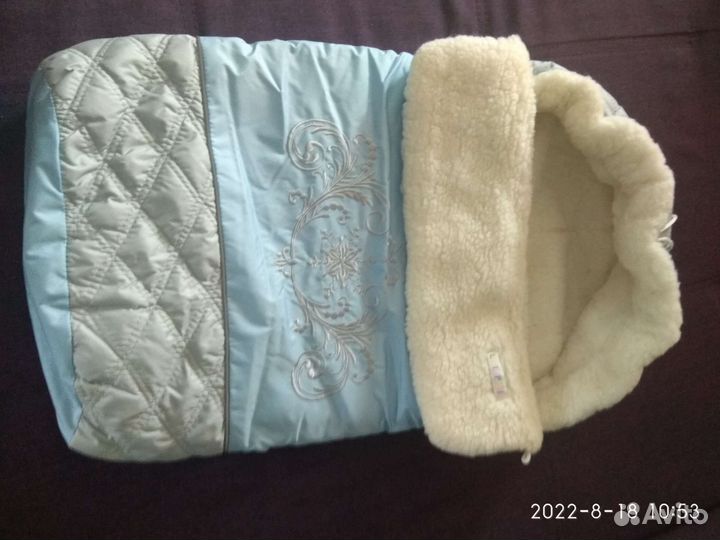 Конверт на выписку зимний