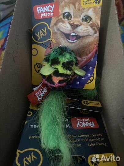 Игрушки для котят, кошек и котов