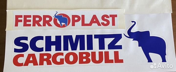 Наклейки Schmitz оригинал