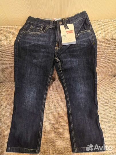 Джинсы levis, размер 7-8 лет