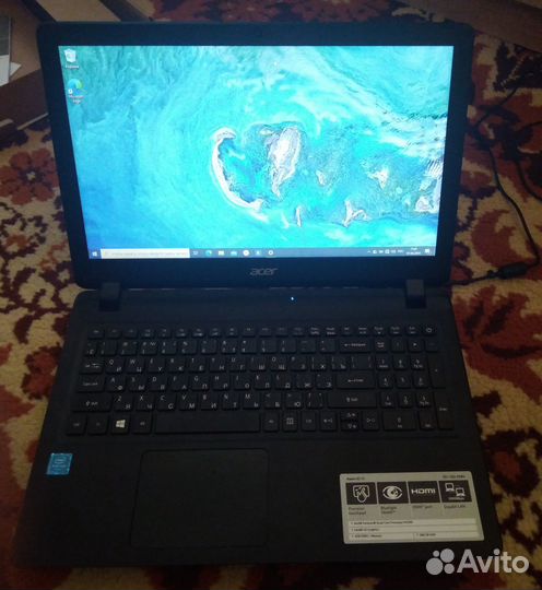 Ноутбук Acer aspire ES 15 состояние нового