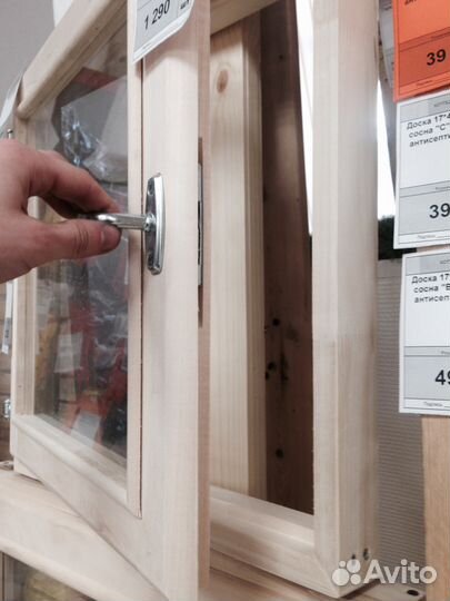 Окно (материал липа)