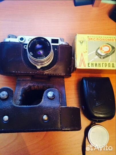 Пленочный фэд -2 и экспонометр Ленинград-2