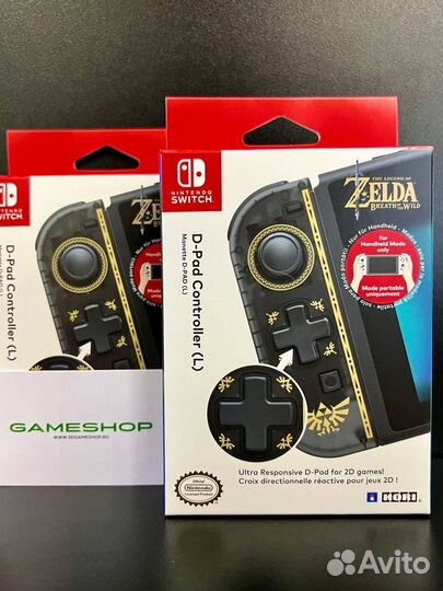 Switch: Hori. Контроллер D-PAD (левый) Zelda