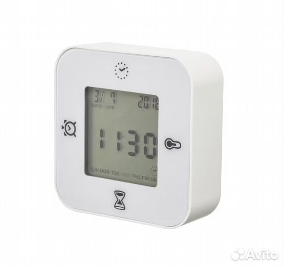 Часы термометр будильник таймер, Икеа Клоккис