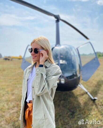 Полет на вертолете Robinson r44