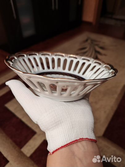 Фруктовница фарфор, ГДР, Martinroda, 1970-е