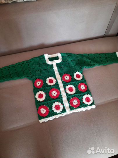 Новая Кофта шерстяная 110-116