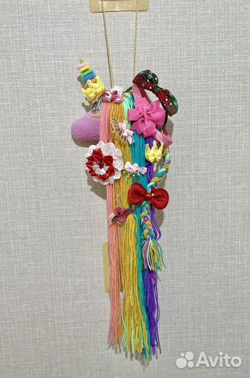 Единорог для заколок и резинок