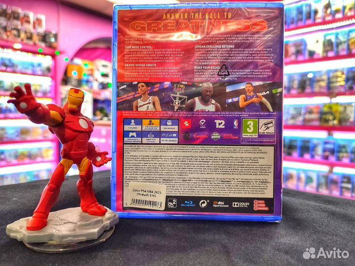 Диск PS4 NBA 2K23 (Новый)