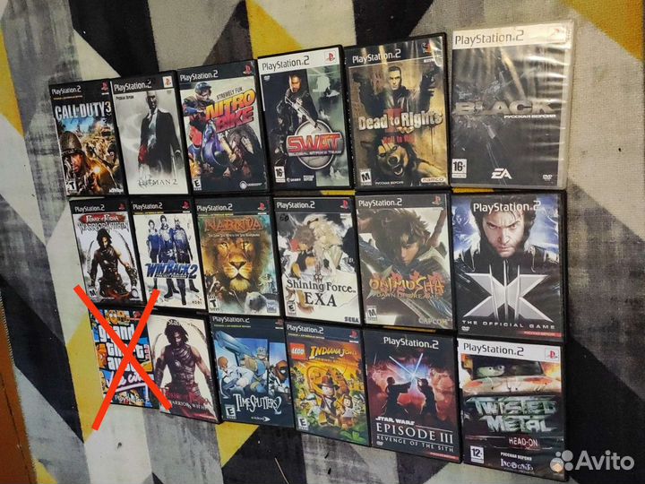 Игры 70+ шт. для PS2 Sony Playstation 2